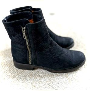 FRYE Natalie Double Zip Ankle Boots